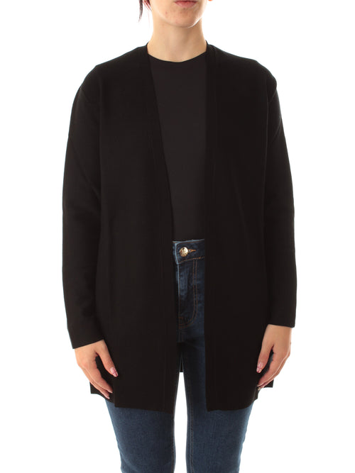 Emme Marella NITRA cardigan aperto da donna nero