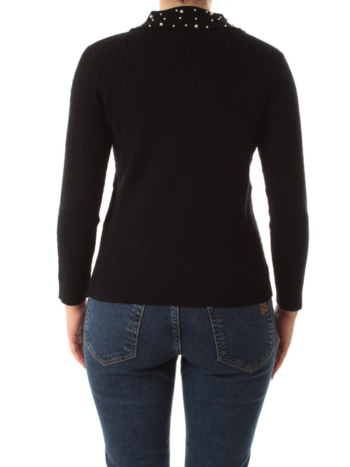 Emme Marella COBRA maglia a polo da donna nero