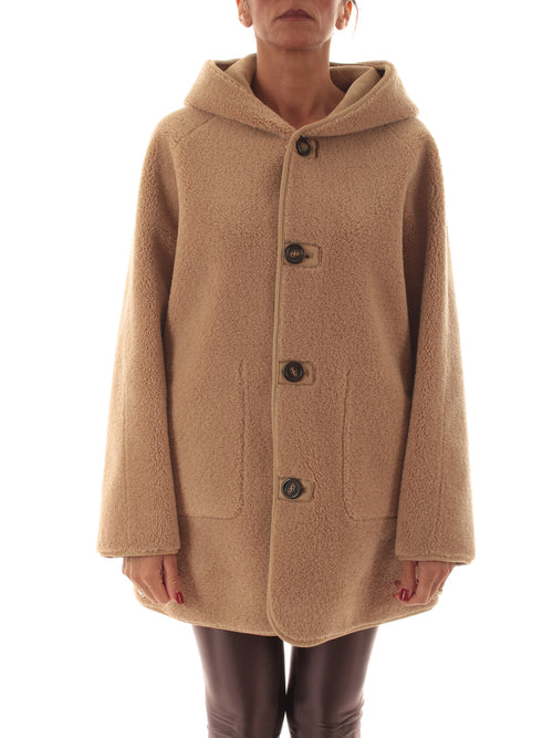 Emme Marella GAVETTA caban reversibile da donna miele