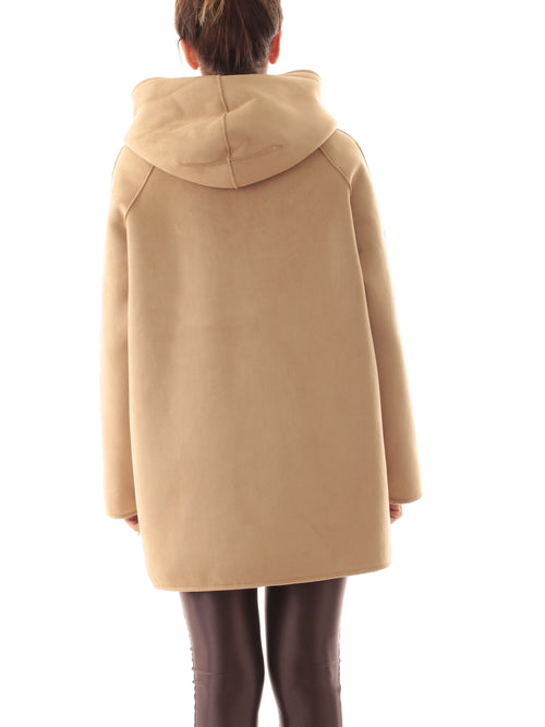 Emme Marella GAVETTA caban reversibile da donna miele