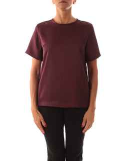 Iblues ADVICE1 blusa in raso da donna bordeaux
