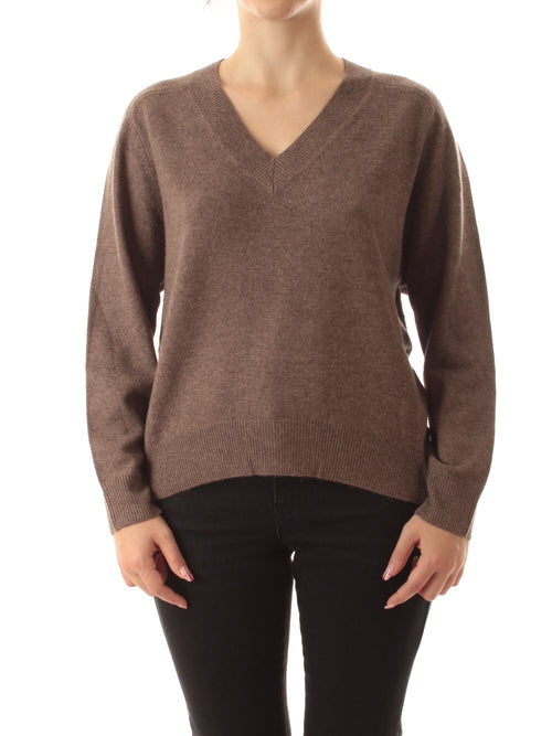 Iblues GAFF maglia misto cashmere da donna noce