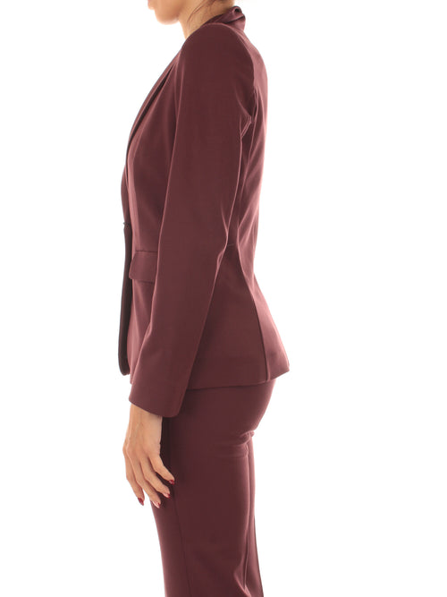 Emme Marella GAMMA giacca in jersey da donna bordeaux