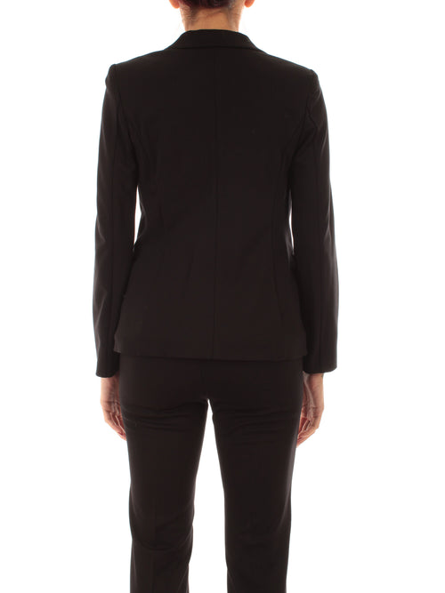 Emme Marella GAMMA giacca in jersey da donna nero