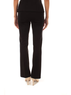Emme Marella FLARE pantalone dritto da donna nero