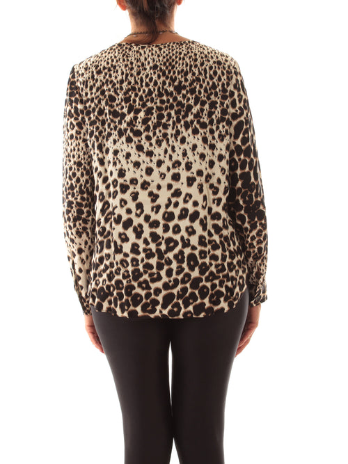 Emme Marella JIMCO1 blusa da donna cammello