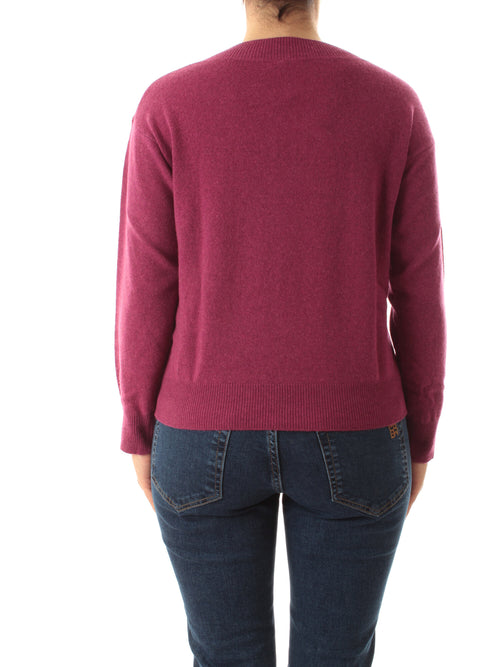 Emme Marella DIMITRI maglia in misto cashmere da donna ciclamino