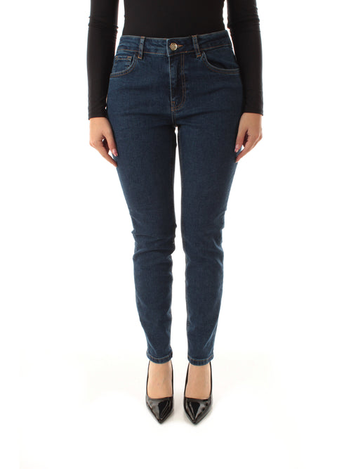 Emme Marella ORCHIDEA jeans skinny da donna blu medio