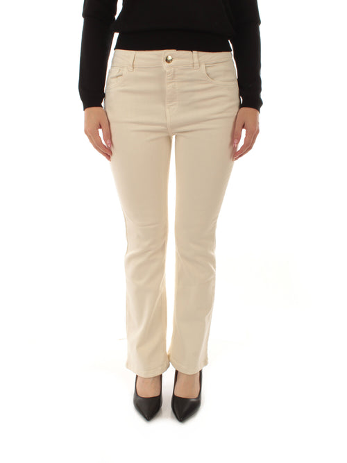 Emme Marella MODE pantalone da donna burro