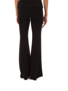 Iblues MARATEA pantalone a zampa da donna nero