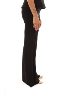 Iblues MARATEA pantalone a zampa da donna nero