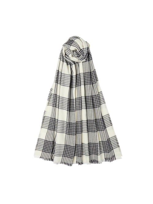 Emme Marella CIURMA stola da donna bianco/nero