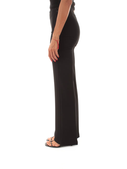Twinset pantalone da donna nero