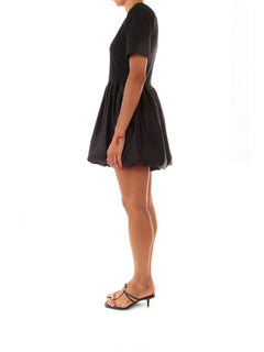 Twinset abito con gonna a palloncino da donna nero