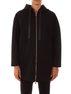 Twinset felpa in scuba da donna nero