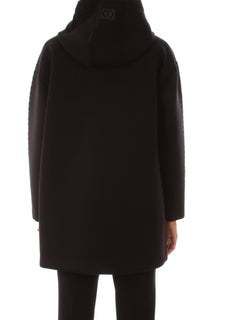 Twinset felpa in scuba da donna nero