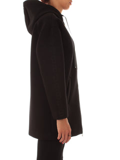 Twinset felpa in scuba da donna nero