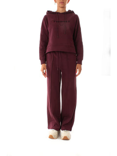 Twinset completo felpa e pantalone da donna winetasting