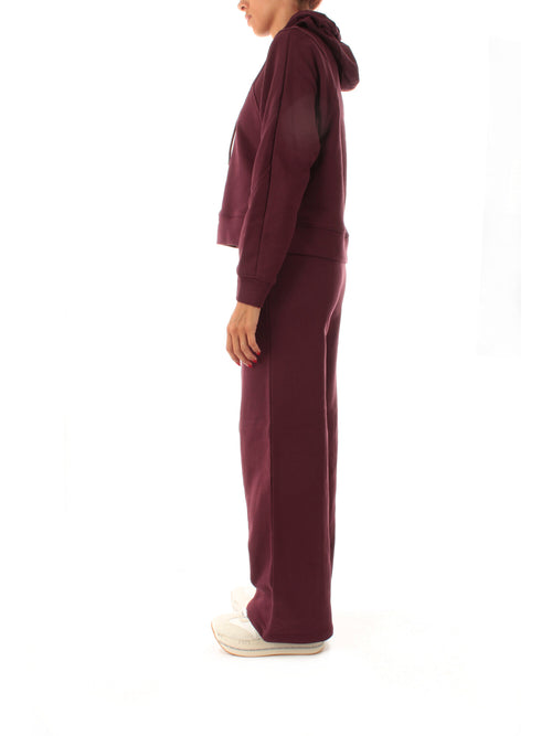 Twinset completo felpa e pantalone da donna winetasting