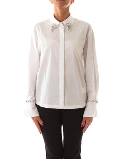 Iblues BRISTOL camicia da donna con ricami bianco