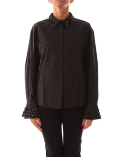 Iblues BRISTOL camicia da donna con ricami nero
