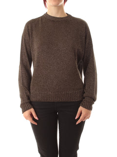 Iblues OCA maglia in filato lurex da donna oliva