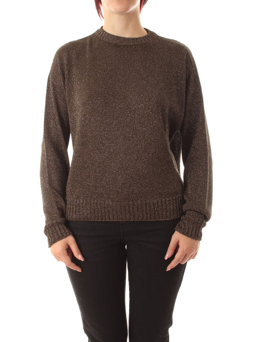 Iblues OCA maglia in filato lurex da donna oliva