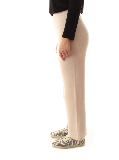 Iblues NANON pantalone in maglia da donna burro
