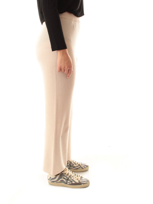 Iblues NANON pantalone in maglia da donna burro