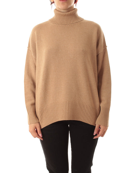 Iblues SELCE maglia dolcevita da donna camel