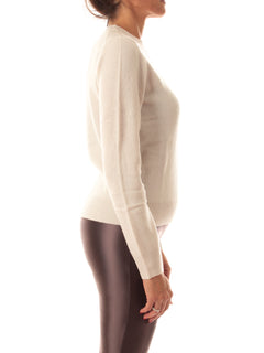 Iblues CEMBALLO maglia in lana da donna avorio