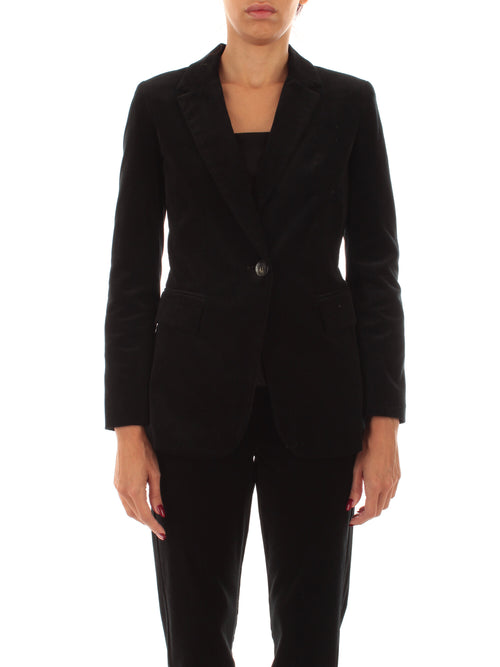Iblues CEREALE blazer sfiancato da donna nero