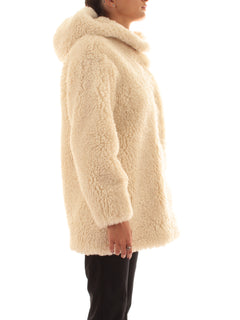 RRD-Roberto Ricci Designs Lamb Hood Wom Jkt da donna cream