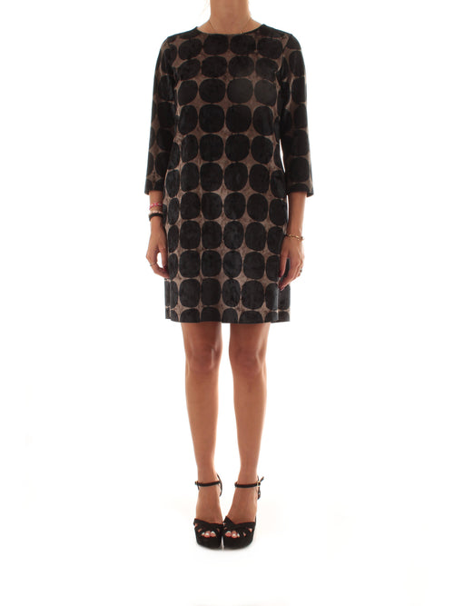 RRD-Roberto Ricci Designs Mina Sixty Sleeve Wom Dress da donna toupe