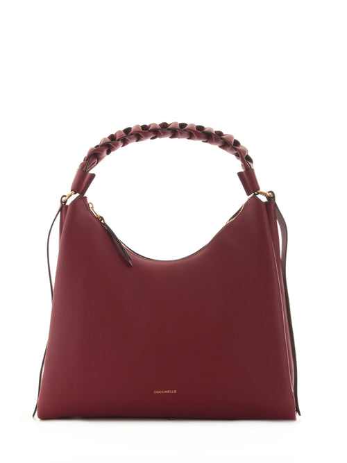 Coccinelle BOHEME MEDIUM borsa da donna ribes/prune