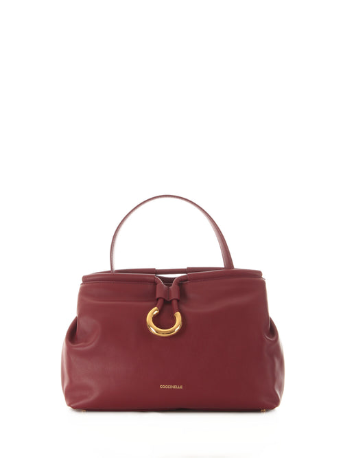Coccinelle borsa LISBET small in pelle da donna ribes