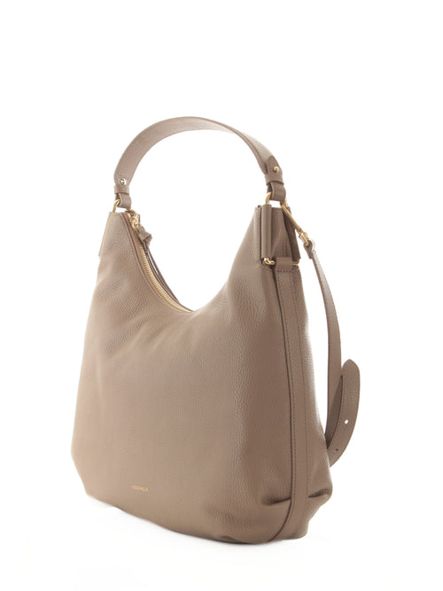 Coccinelle borsa REBEKKA in pelle da donna warm taupe