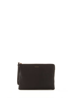Coccinelle ALIAS pochette in pelle da donna noir
