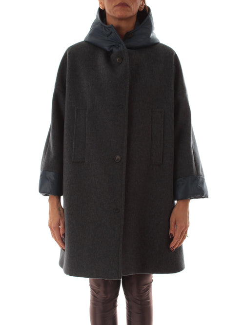 Guttha cappotto con cappuccio da donna jeans