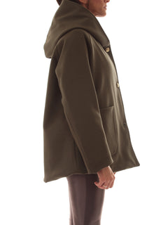 Guttha giubbino reversibile da donna verde/nero