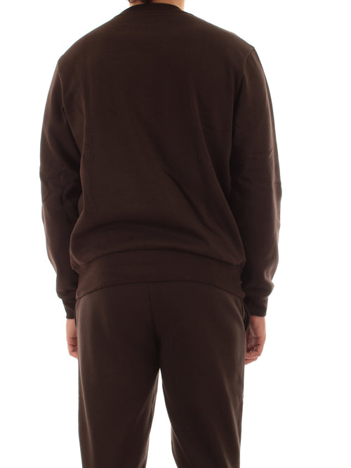 Lacoste felpa da uomo marrone