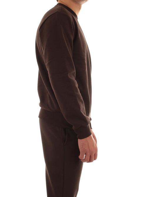 Lacoste felpa da uomo marrone