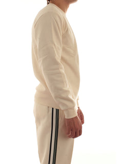 Lacoste felpa da uomo crema