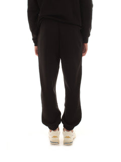 Lacoste pantaloni della tuta regular fit da uomo nero