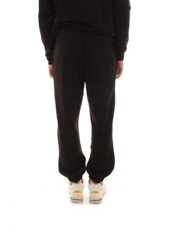 Lacoste pantaloni della tuta regular fit da uomo nero