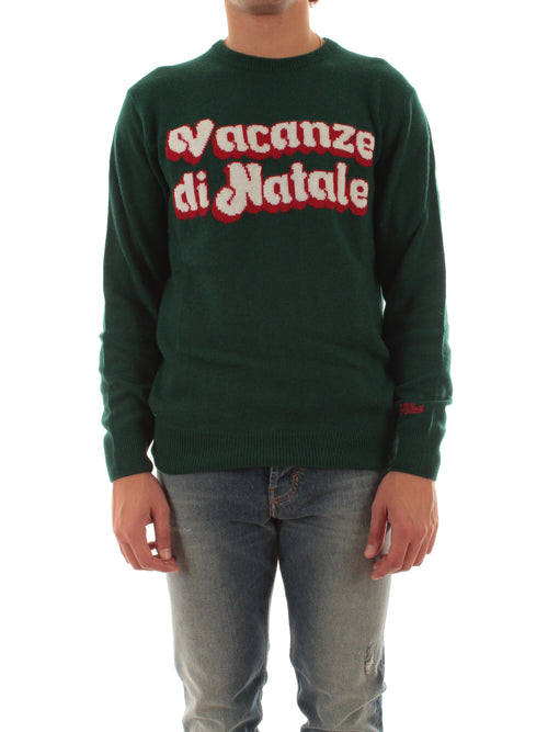 MC2 SAINT BARTH maglia HERON con ricamo VACANZE LOGO 51 da uomo