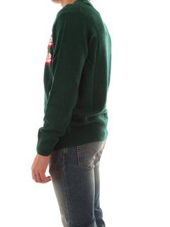 MC2 SAINT BARTH maglia HERON con ricamo VACANZE LOGO 51 da uomo