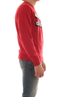 MC2 SAINT BARTH maglia HERON con ricamo VACANZE LOGO 41 da uomo