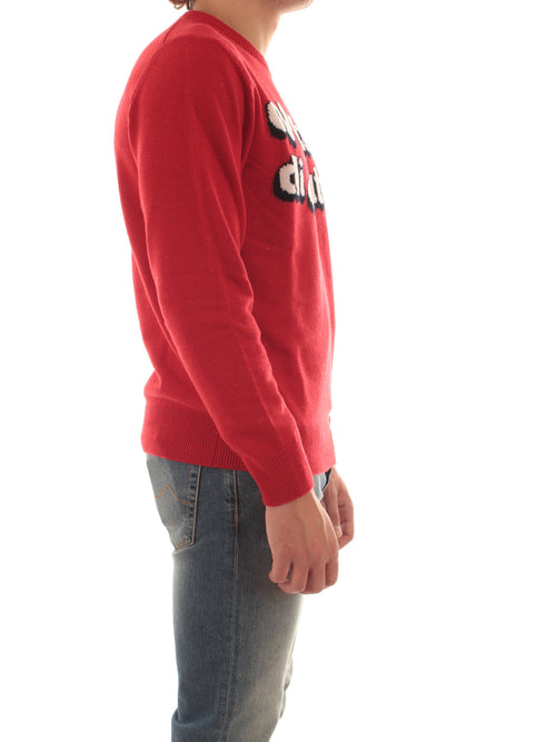 MC2 SAINT BARTH maglia HERON con ricamo VACANZE LOGO 41 da uomo