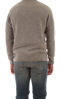 MC2 SAINT BARTH maglia HERON con ricamo VACANZE LOGO 15ML EMB da uomo